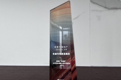 立足ESG 激發(fā)長(zhǎng)期投資價(jià)值，綠景中國(guó)獲“可持續(xù)發(fā)展獎(jiǎng)”